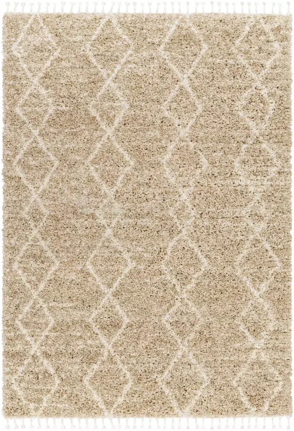 Jakarta JKT-2301 Natural & Ivory Machine Woven Rug