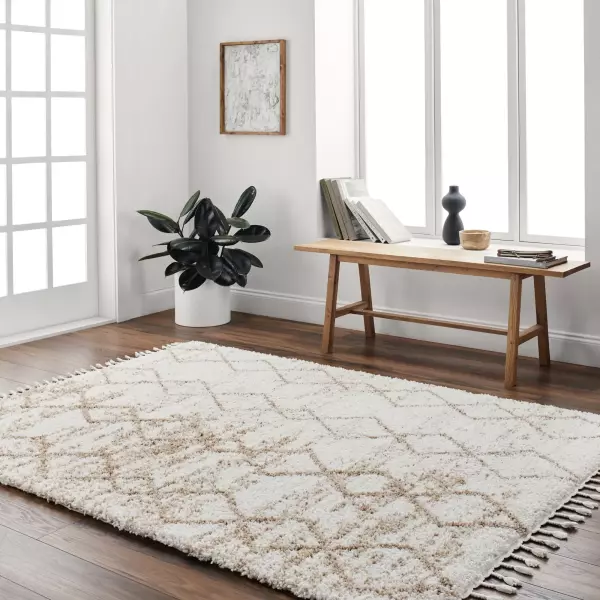 JKT2302-9212 Jakarta JKT-2302 White Machine Woven Rug