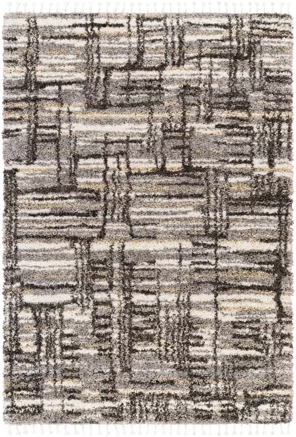 Jakarta JKT-2307 Gray & Gray Machine Woven Rug