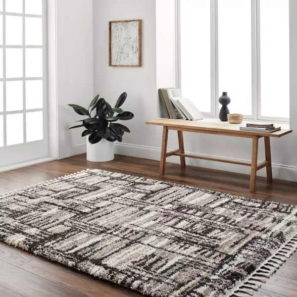 JKT2307-71010 Jakarta JKT-2307 Gray & Gray Machine Woven Rug