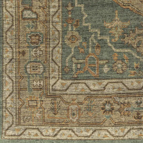 Reign Reg 2304 Dark Green Rug 5