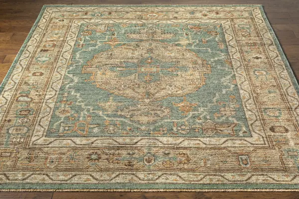 Reign Reg 2304 Dark Green Rug 6
