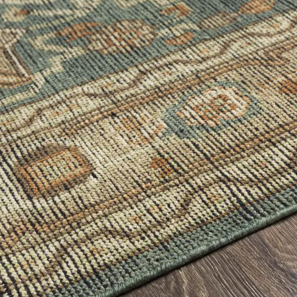 Reign Reg 2304 Dark Green Rug 7