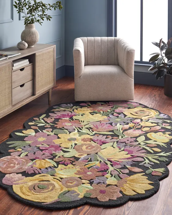 Shindig Sdg 2303 Black Rug 2