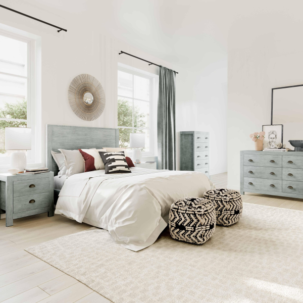 Ren B933 70 Asheville Gray Washed Wooden Dresser 7
