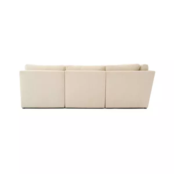 Ren L06110 Sec2 Aiden Beige Modular Chaise Sectional 3