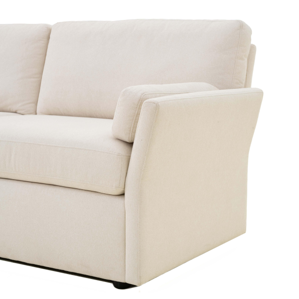 Ren L08610 Sec Catarina Cream Chaise Sectional 9