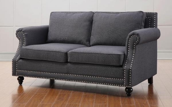 Tov 63801 2 Grey Camden Grey Linen Loveseat 6
