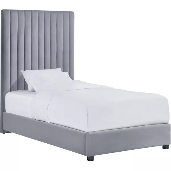 TOV-B126 Arabelle Grey Bed Twin