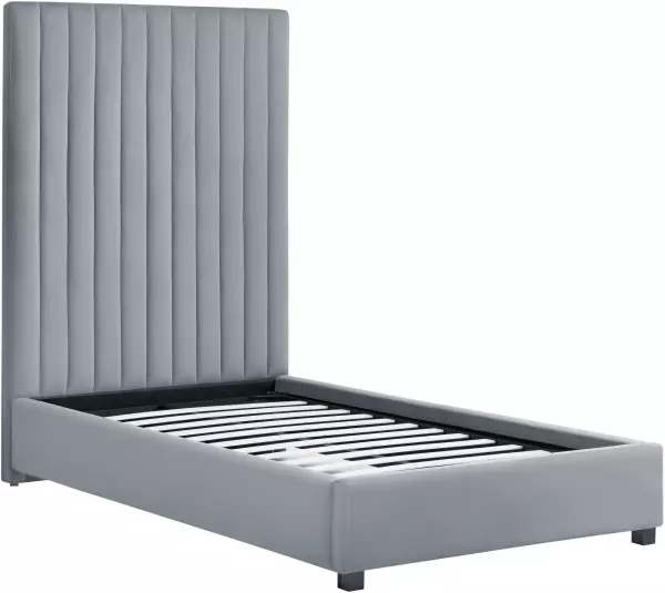 Tov B126 Arabelle Grey Bed Twin 3