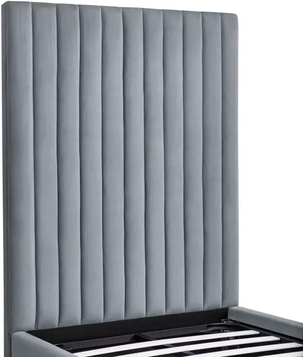 Tov B126 Arabelle Grey Bed Twin 4