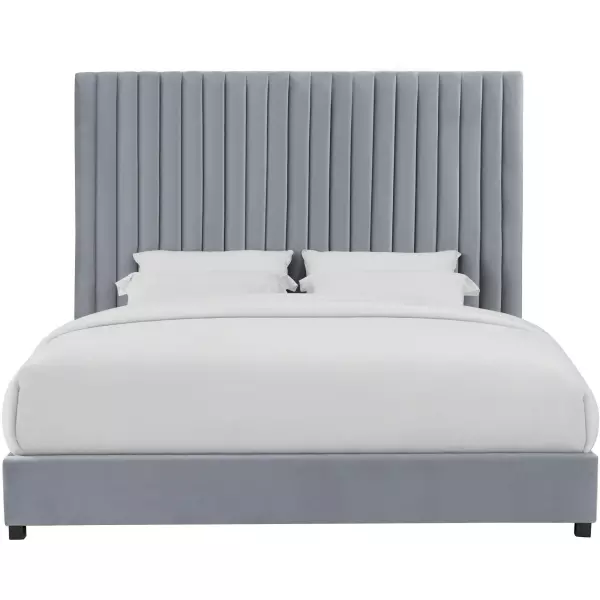 Tov B97 Arabelle Grey Bed In Queen 2
