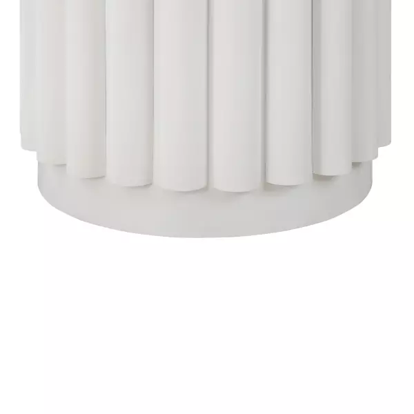 Tov D44174 Kali 55 White Round Dining Table 5