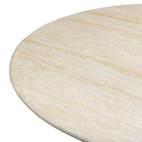 Tov D54407 Brut Travertine Pattern Indoor Outdoor Dining Table 6