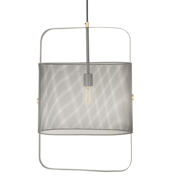 Tov G18263 Klaus Large Grey Pendant 6