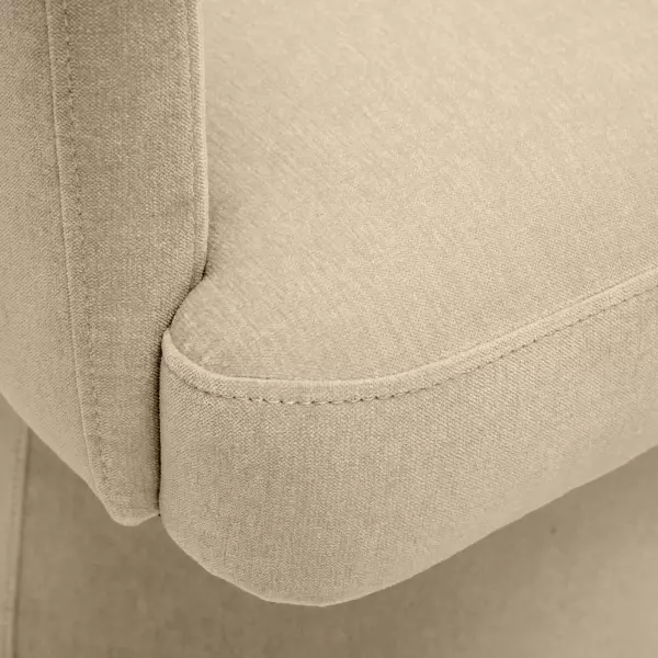 Tov H68926 Kristen Taupe Rolling Desk Chair 5