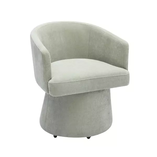 TOV-H68928 Kristen Light Green Rolling Desk Chair