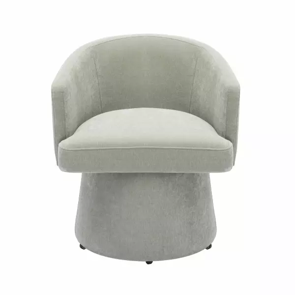 Tov H68928 Kristen Light Green Rolling Desk Chair 3