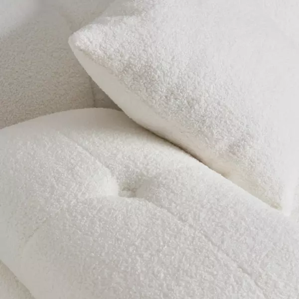 Tov L68924 Calliope Cream Vegan Shearling Modular Sofa 6