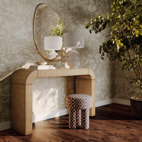 TOV-OC54399 Hump Natural Console Table
