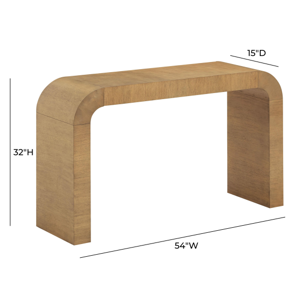 Tov Oc54399 Hump Natural Console Table 7