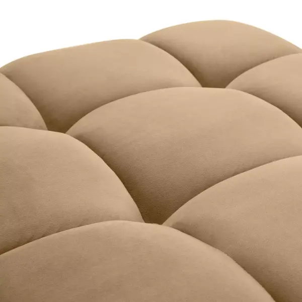 Tov Oc69016 Calliope Cafe Au Lait Performance Velvet Modular Ottoman 4
