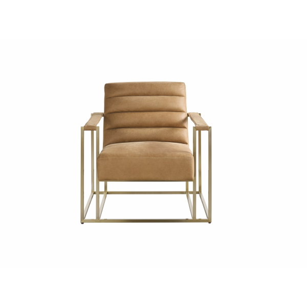 687535-1771-1 Jensen Accent Chair in  Winchester Stone Leather by Universal