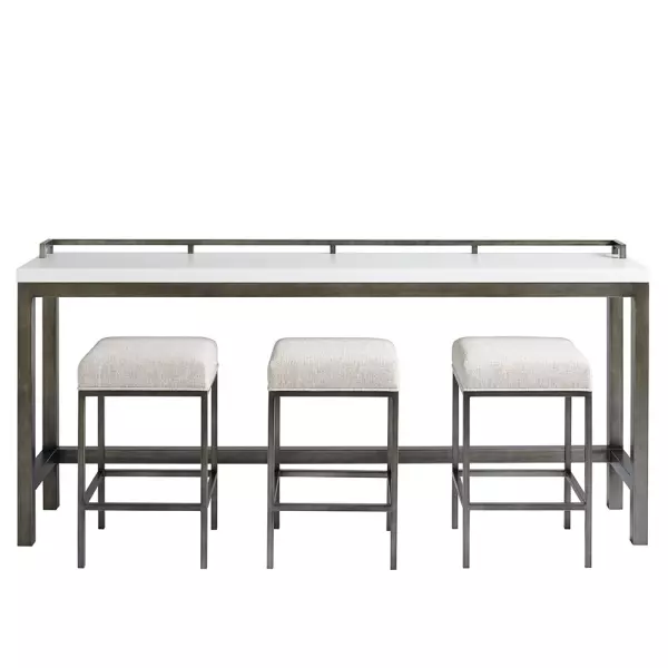 915X803 Essence Console Table and Stools