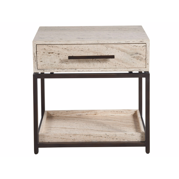 U365C350 Modern Dove Nightstand