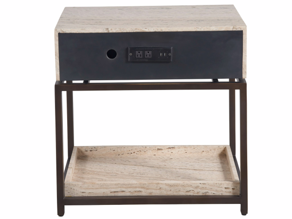 U365c350 Modern Dove Nightstand 3