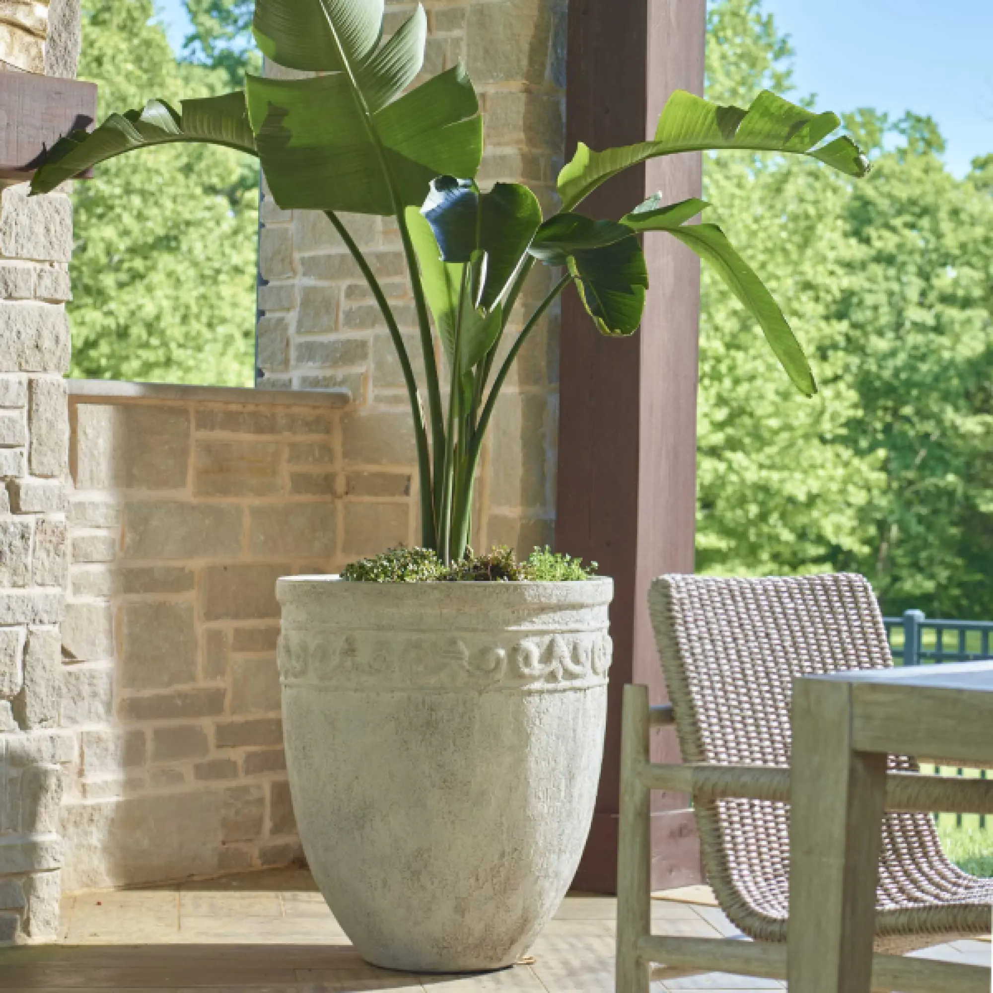 17133 Uttermost Timeless Terrace Outdoor Planter