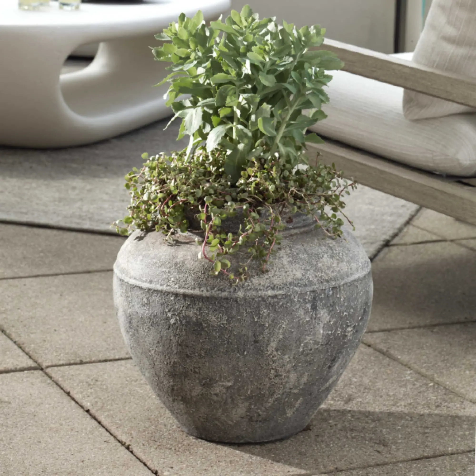 17140 Uttermost Echoes Of Time Concrete Outdoor Planter