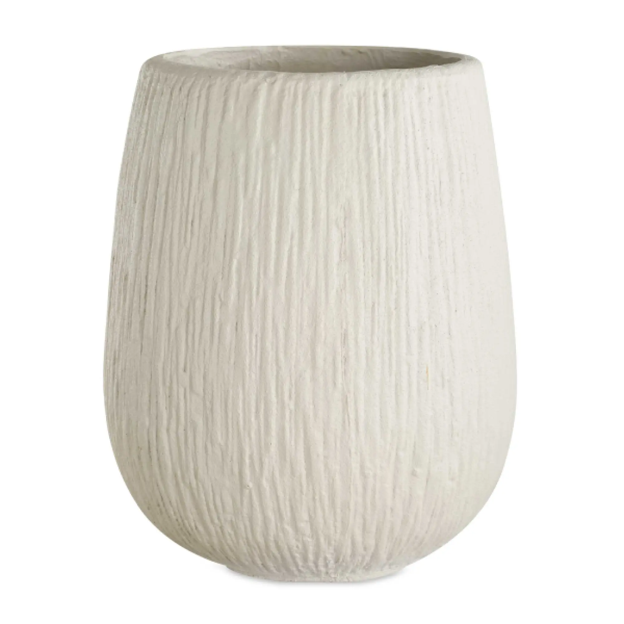 18250 Uttermost Rustic Ridge Off-White Outdoor Planter