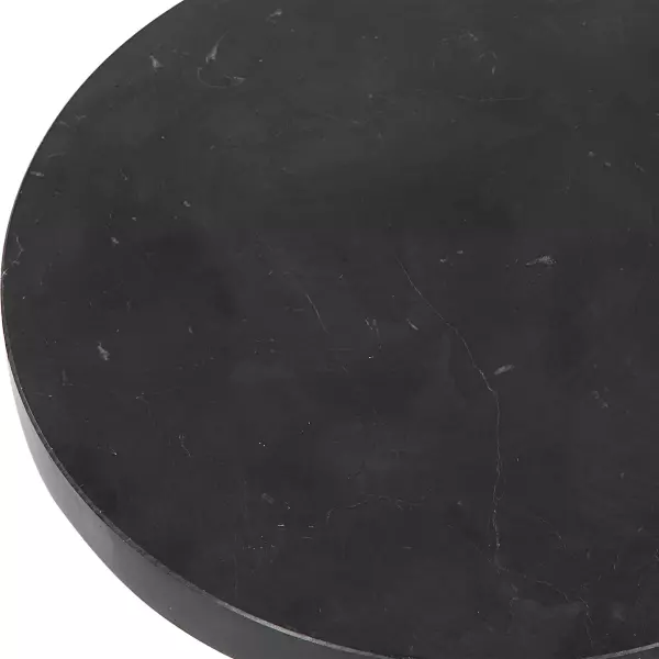 25238 Uttermost Bead Black Marble Drink Table 3