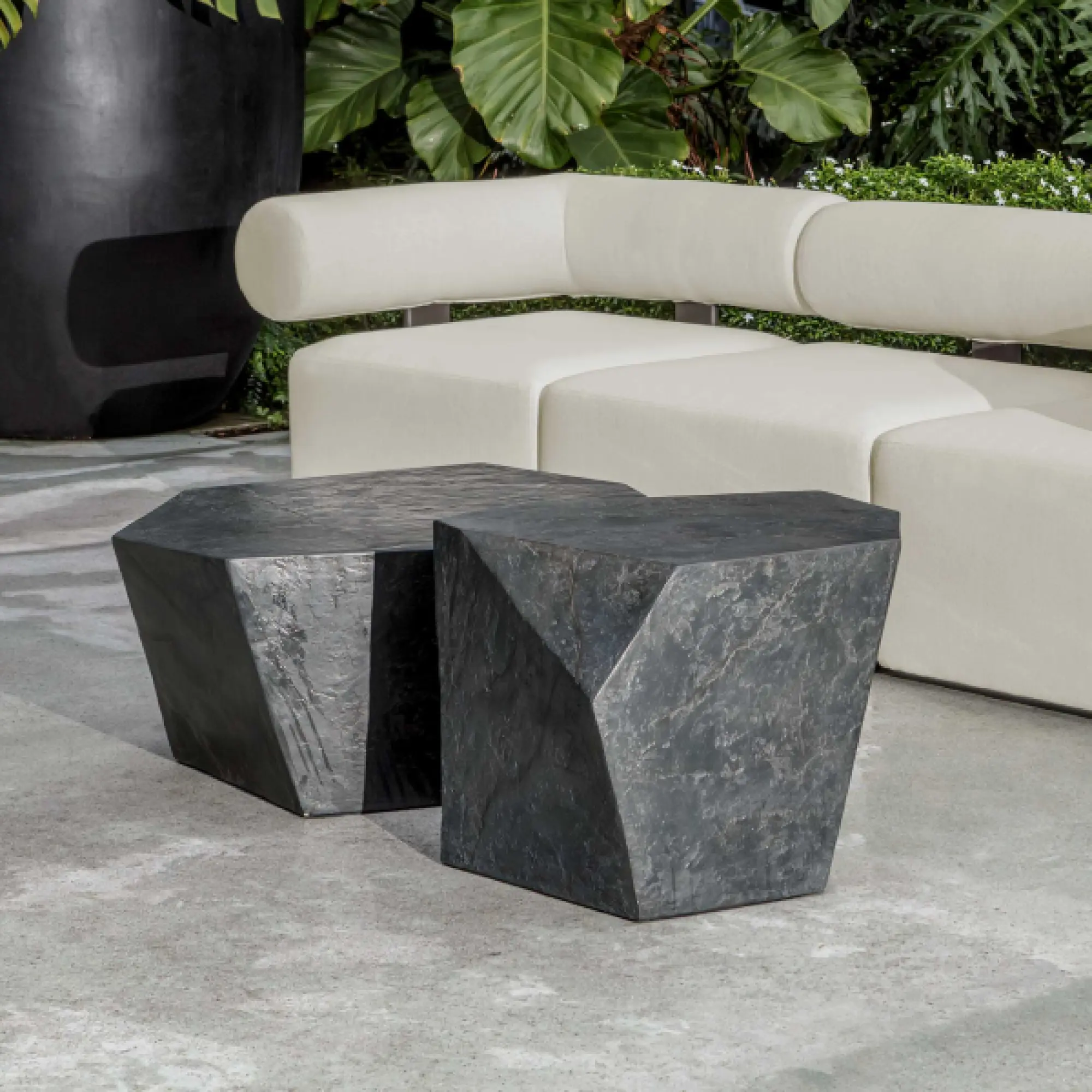 50145 Uttermost Parra Slate Outdoor Coffee Table 5