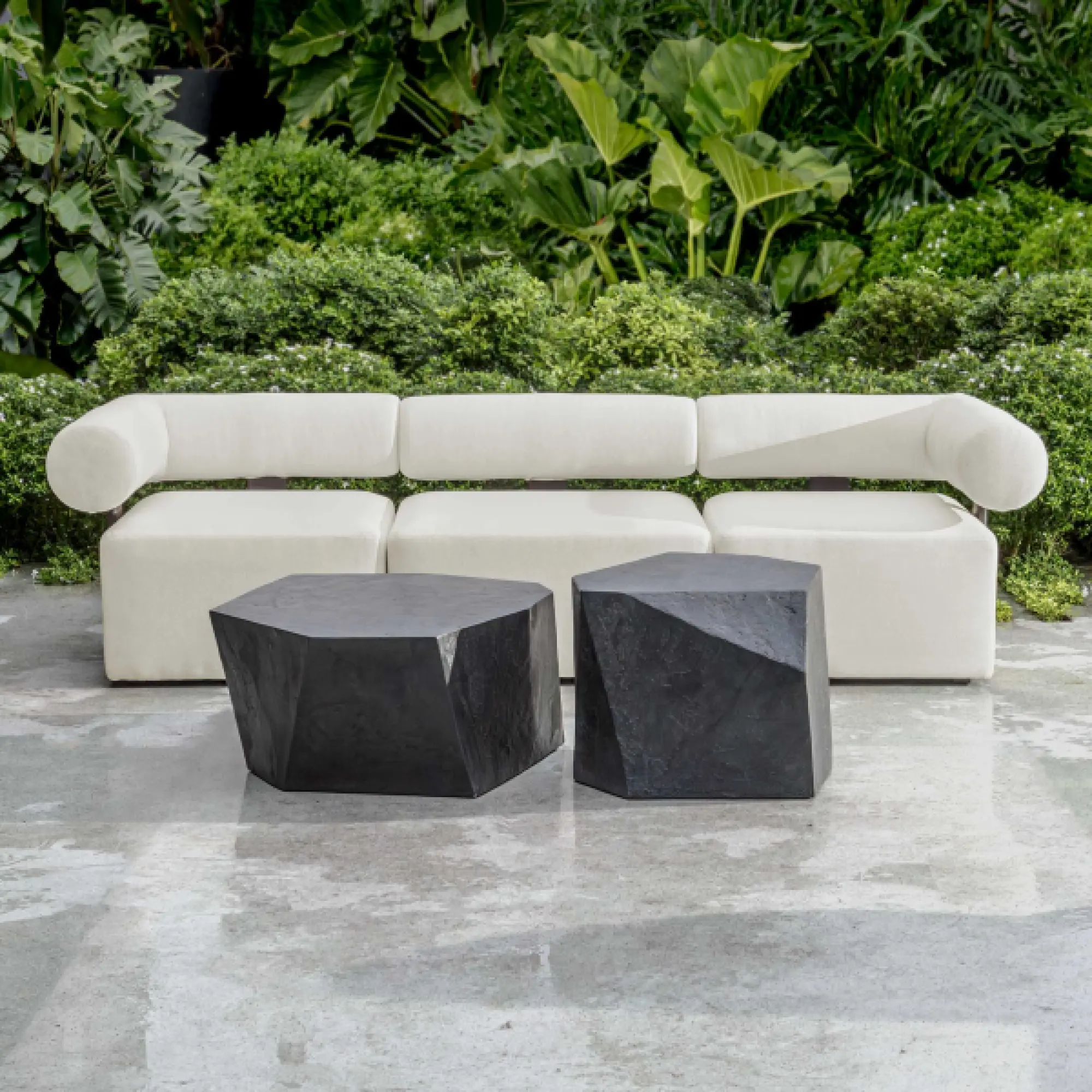 50145 Uttermost Parra Slate Outdoor Coffee Table 6