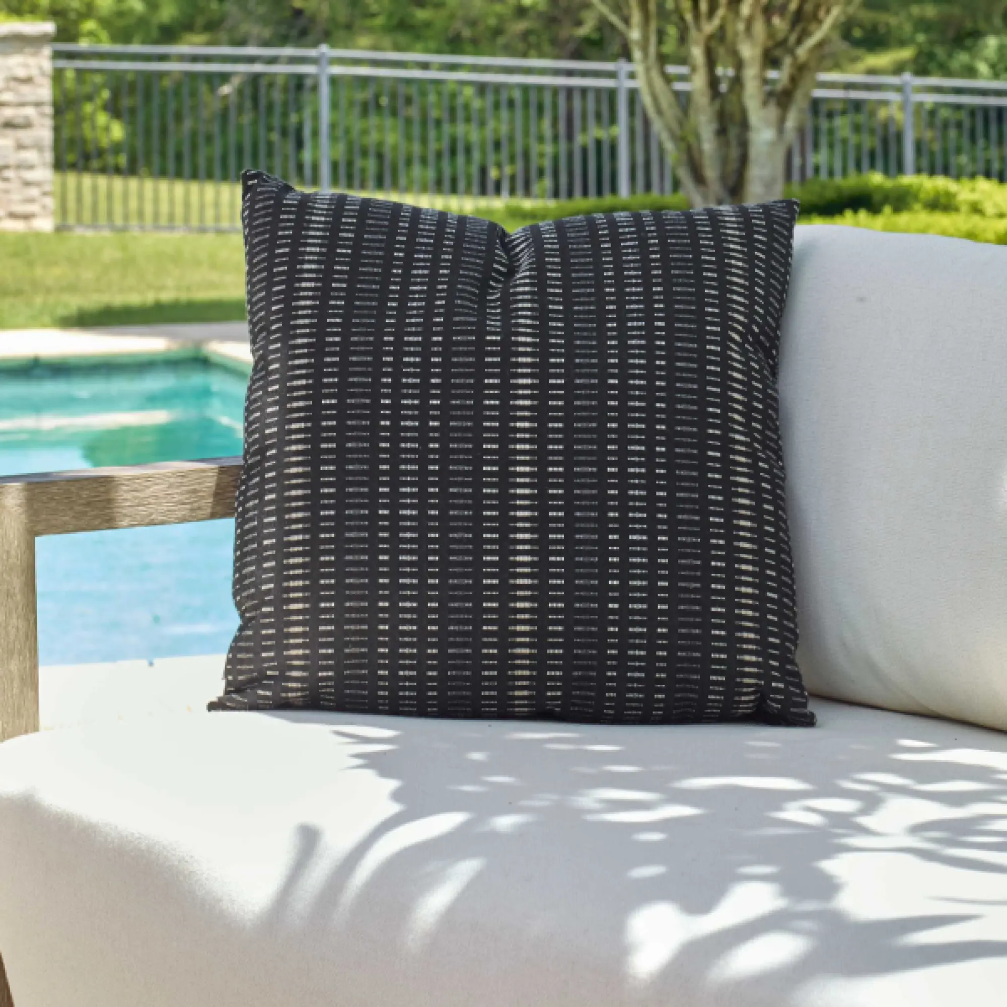64069 Uttermost Esti Onyx Outdoor Pillow