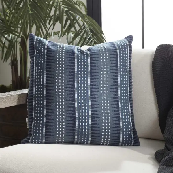 64088 Uttermost Backgammon Slate Outdoor Pillow