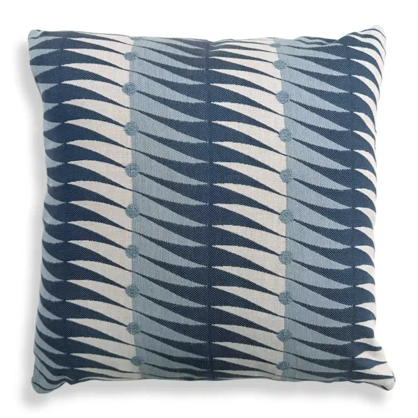 64092 Uttermost Jetty Outdoor Pillow in Blue