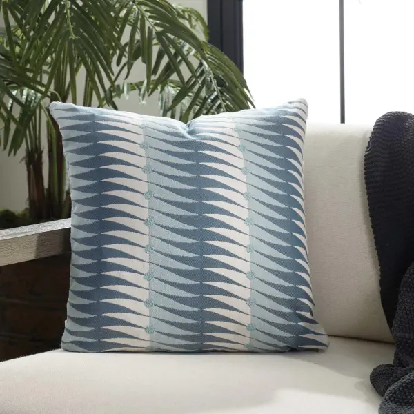 64092 Uttermost Jetty Outdoor Pillow in Blue