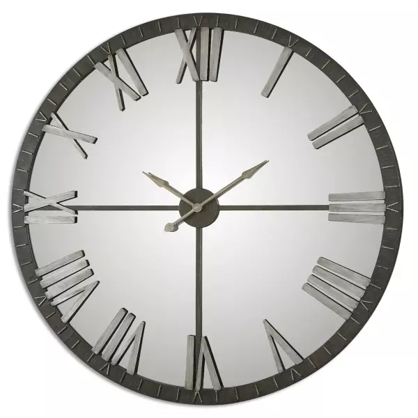 06419 Uttermost Amelie Large Bronze Wall Clock