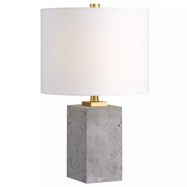 29237-1 Uttermost Drexel Concrete Block Lamp