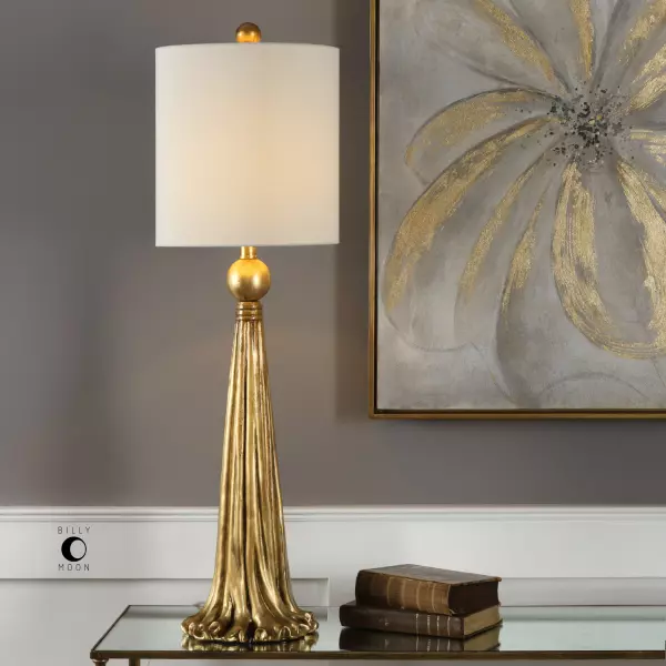 29382-1 Uttermost Paravani Metallic Gold Lamp
