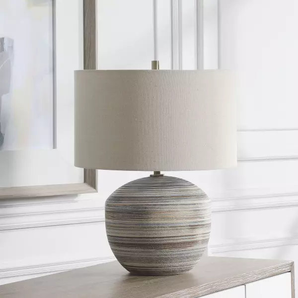 28441-1 Uttermost Prospect Striped Accent Lamp