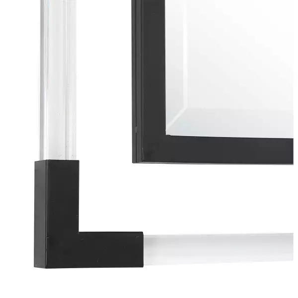 Uttermost 09713 Balkan Black Iron Mirror 4