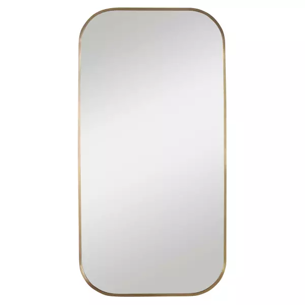Uttermost 09718 Taft Plated Brass Mirror 2
