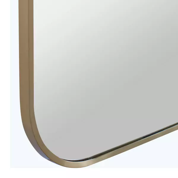 Uttermost 09718 Taft Plated Brass Mirror 4