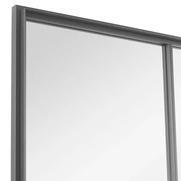 Uttermost 09732 Rousseau Iron Window Mirror 6
