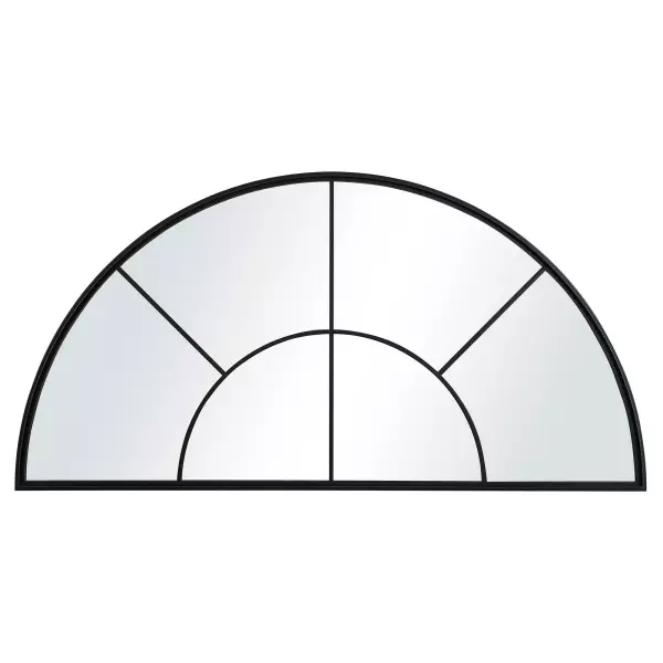 Uttermost 09733 Rousseau Iron Window Arch Mirror 2