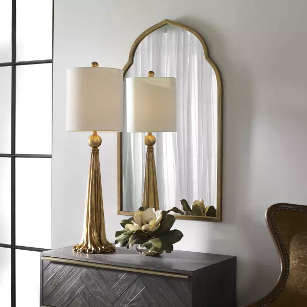 Uttermost 12907 Kenitra Gold Arch Mirror 01